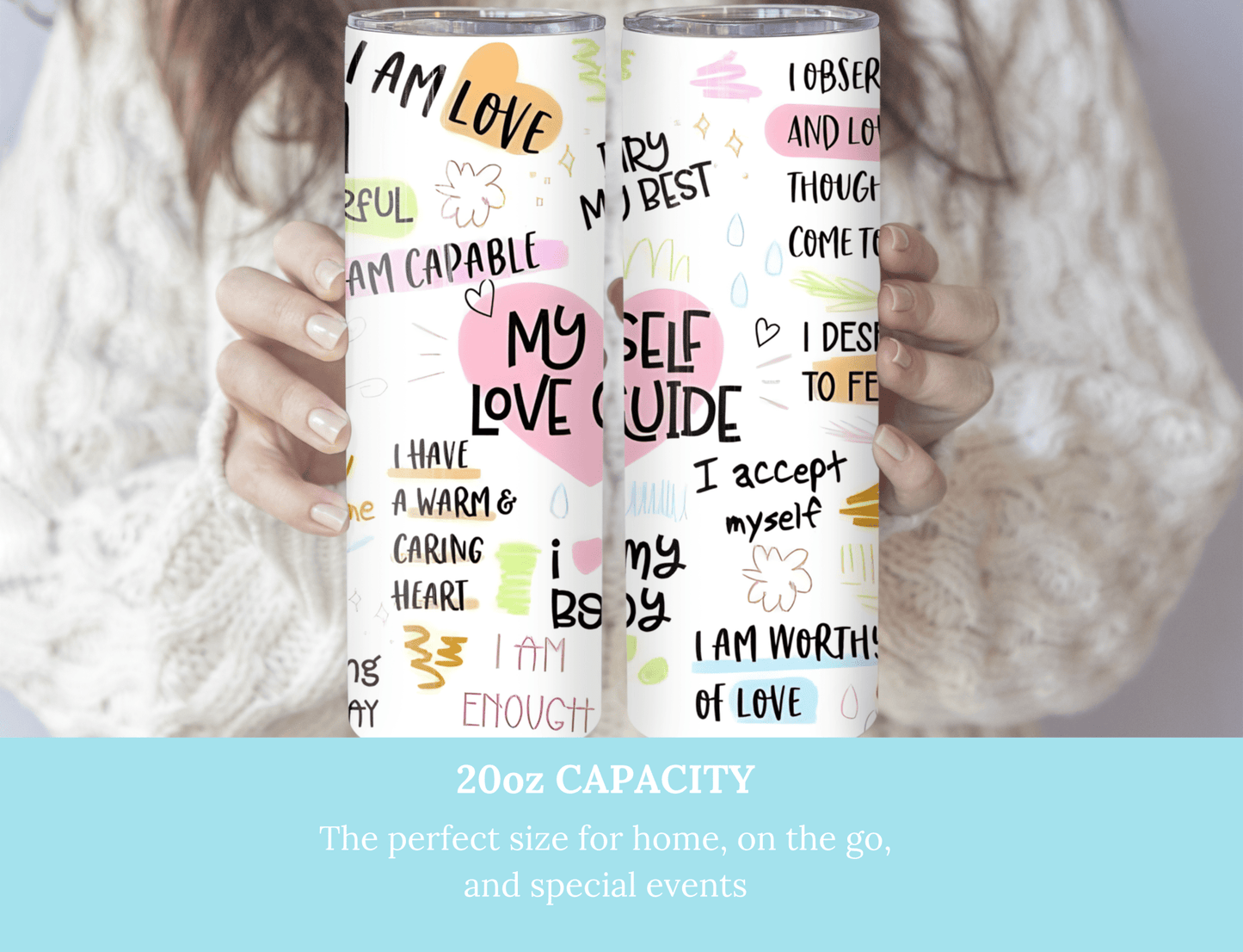 My Self Love Guide - Tumbler - MK CREATIONS