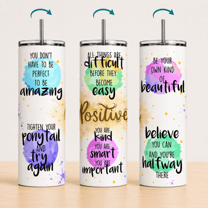 Positive-Tumbler - MK CREATIONS