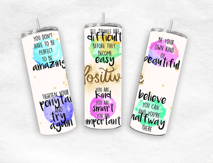 Positive - Tumbler - MK CREATIONS