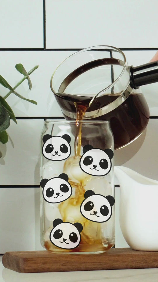 Panda-Glass Cup