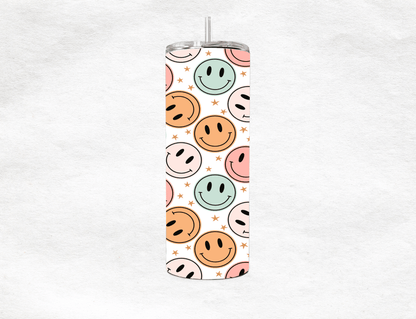 Smile Face - Tumbler - MK CREATIONS
