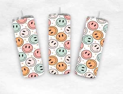 Smile Face - Tumbler - MK CREATIONS