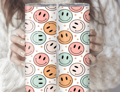 Smile Face - Tumbler - MK CREATIONS