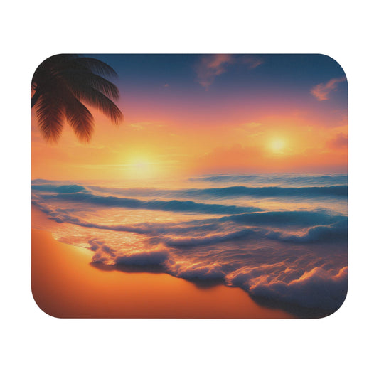 Tropical Sunset Beach Mouse Pad - MK CREATIONS