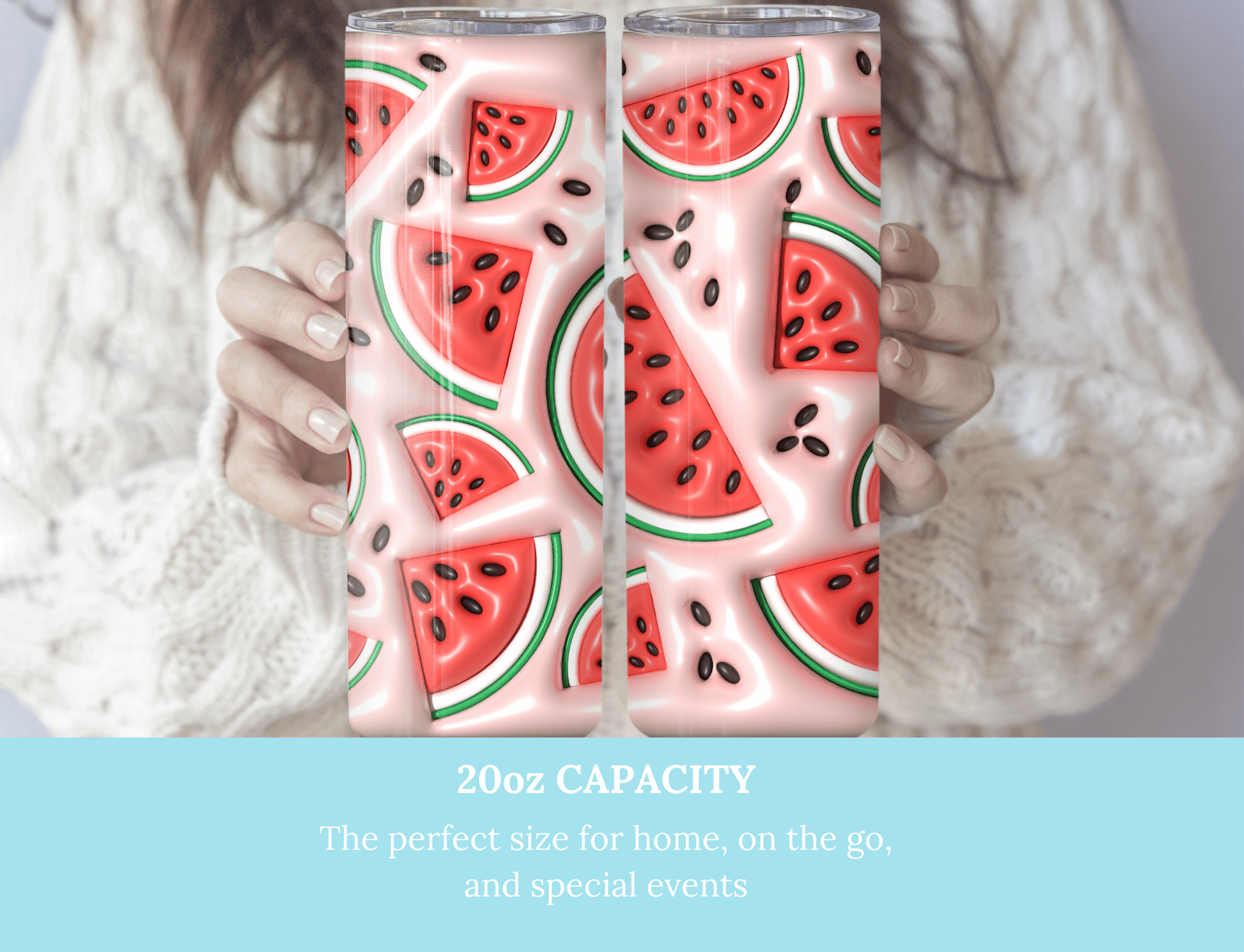 Watermelon - Tumbler - MK CREATIONS