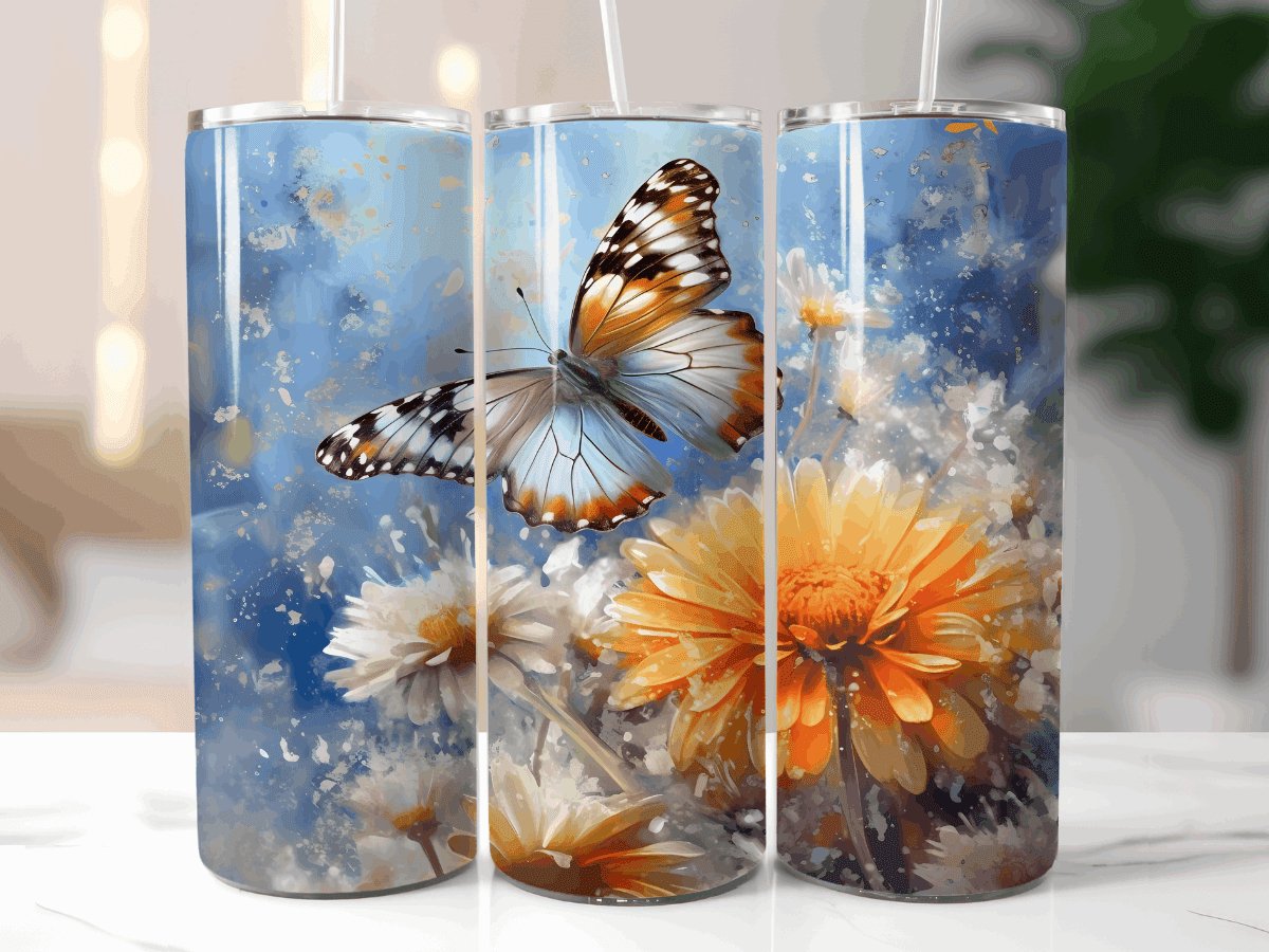 Butterfly-Tumbler - MK Creations