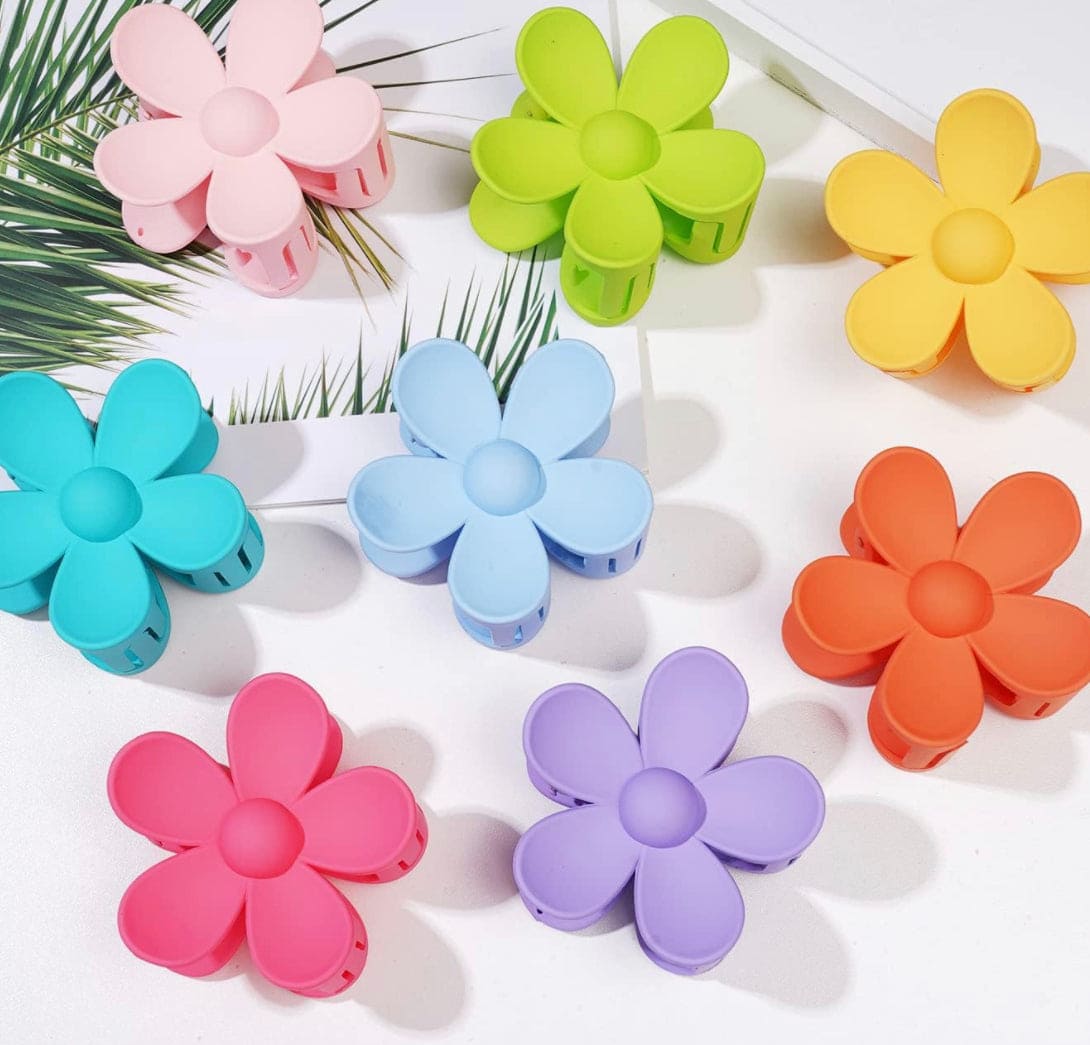 Flowers Hair Clips - MK Creations