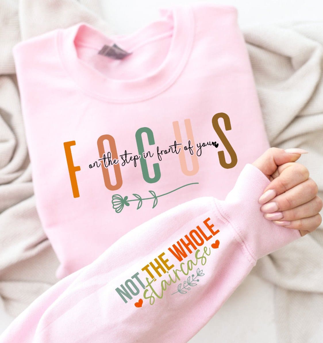 Focus-Sweatshirt - MK Creations