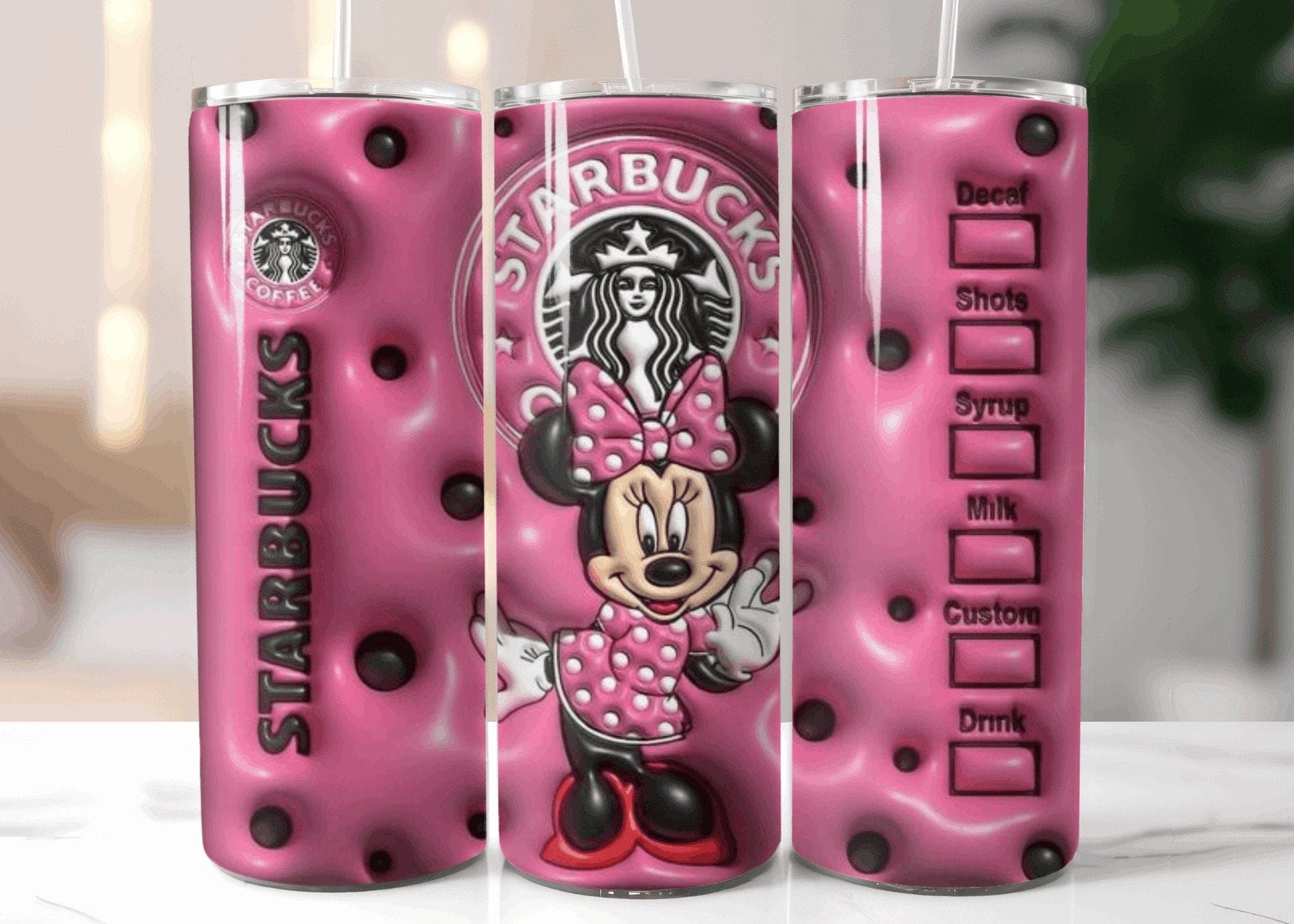 Minnie Mouse Tumbler - MK Creations