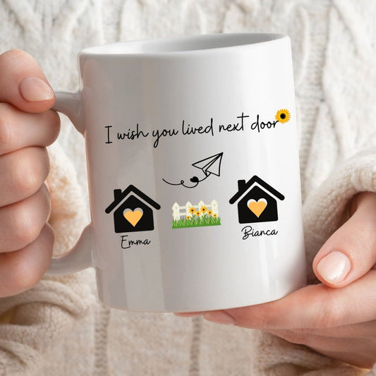 Next Door Coffee Mug - MK Creations