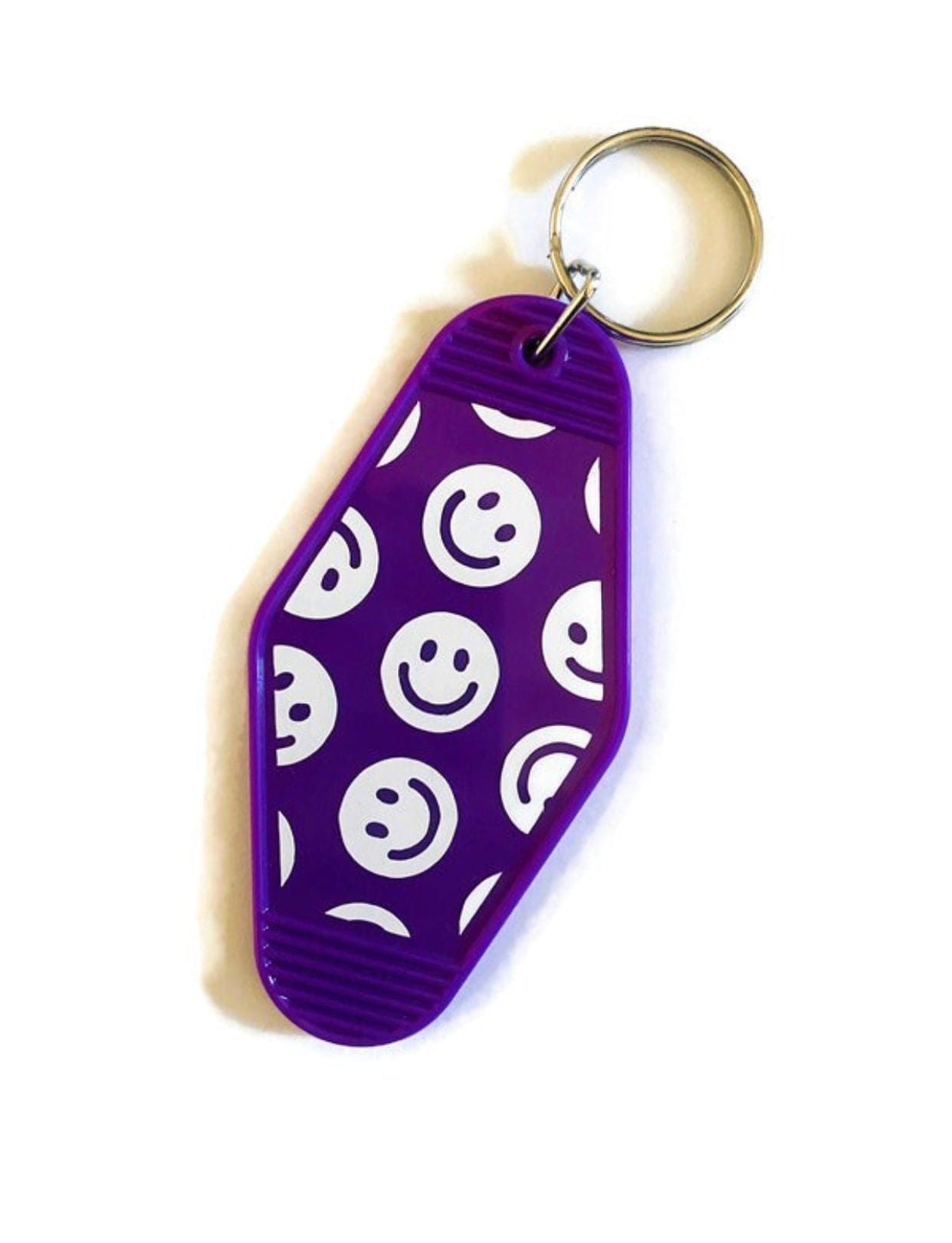 Smiley Face-Keychain - MK Creations