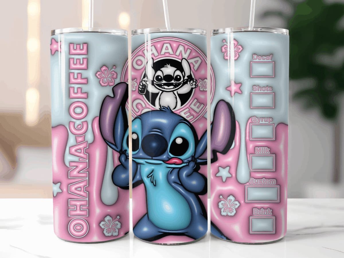 Stitch-Tumbler - MK Creations