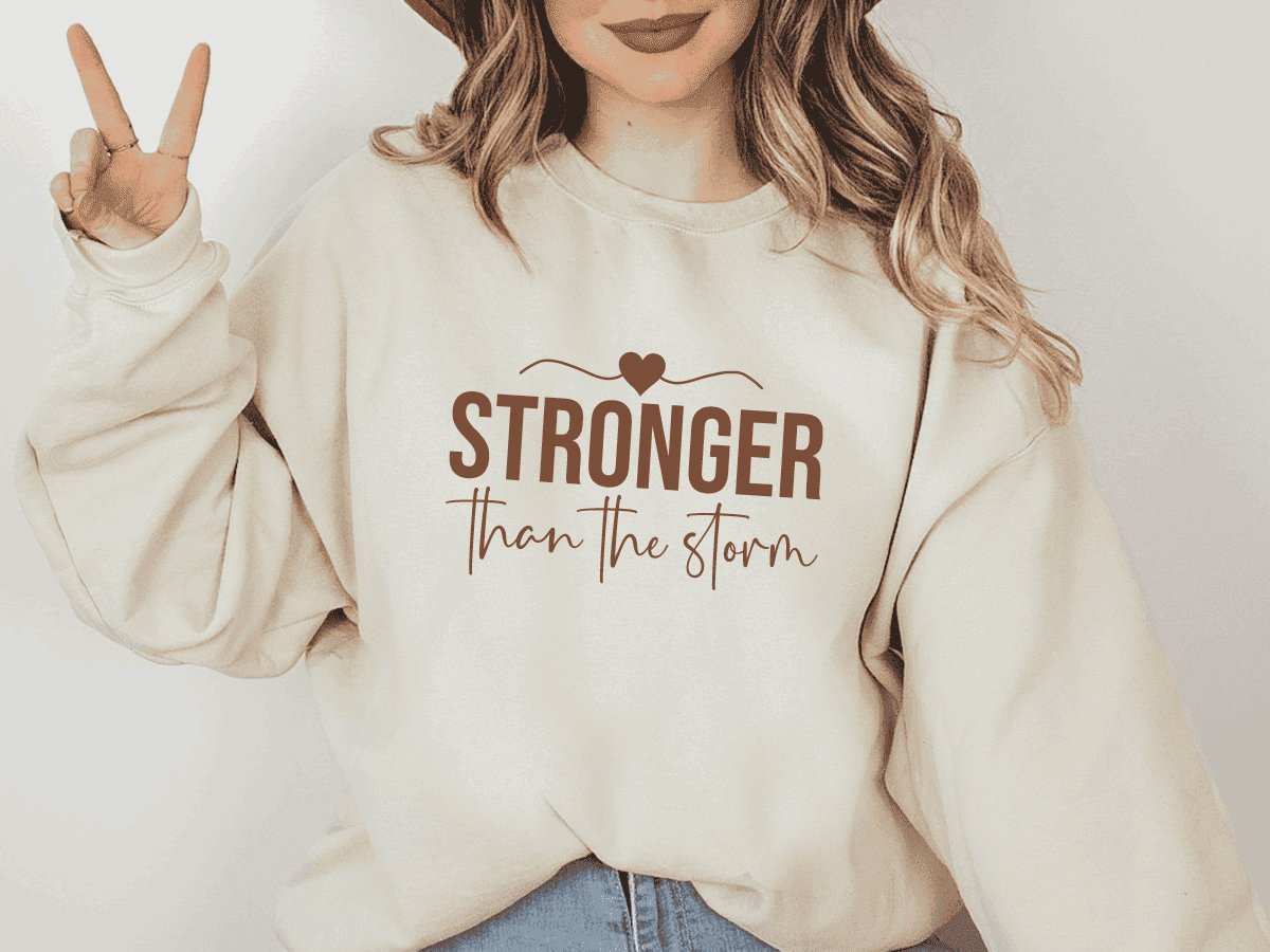 Stronger Sweatshirt - MK Creations