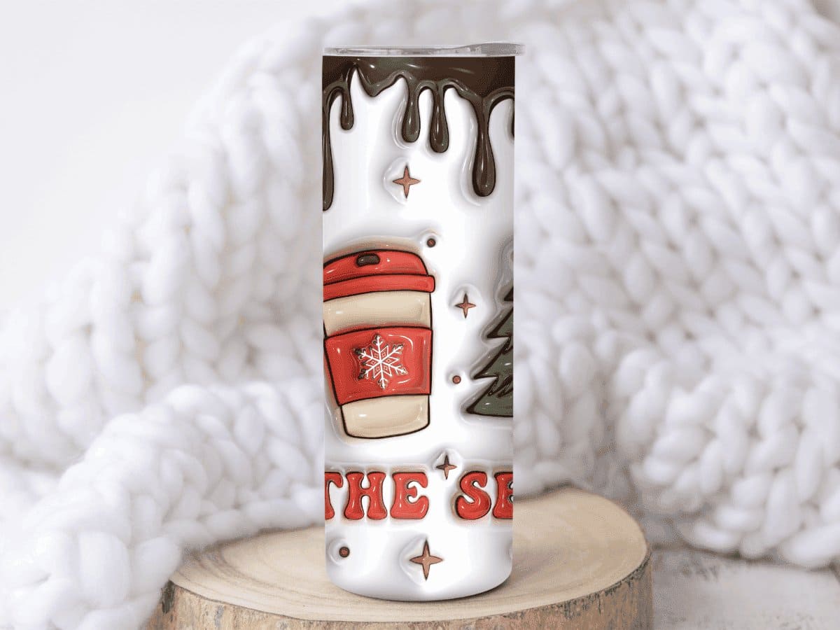 Tis The Season-Tumbler - MK Creations