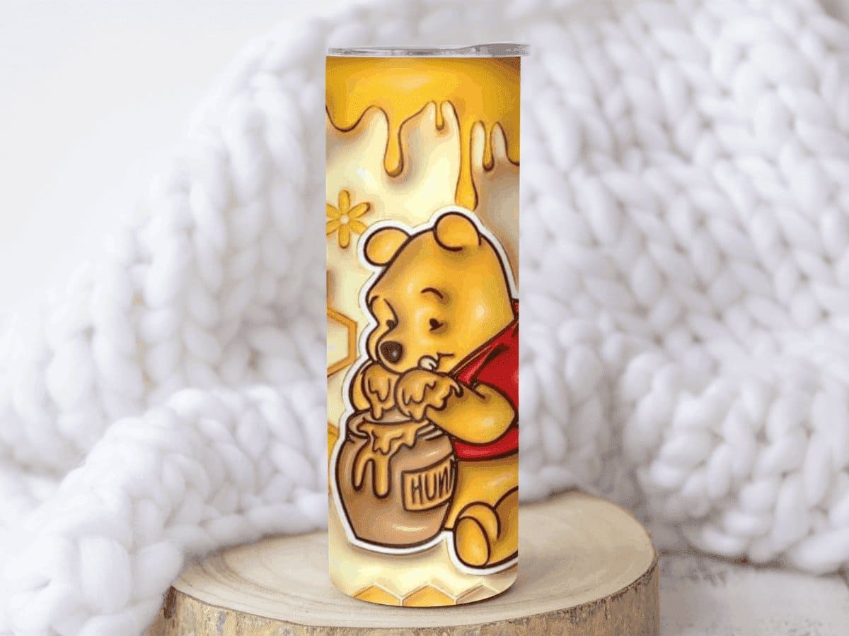 Winnie the Pooh-Tumbler - MK Creations